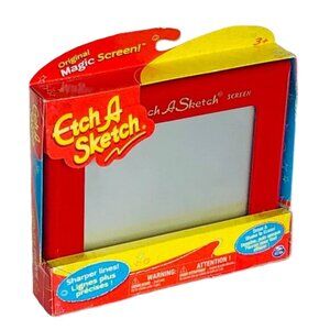 Etch A Sketch Classic Drawing Toy With Magic Screen by Spin Master New Sealed